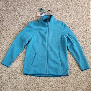 L L Bean Fleece Women's Sweater NWT Size L